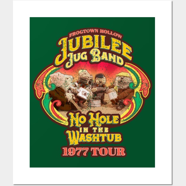 No Hole In The Washtub '77 Tour Wall Art by onarolltees